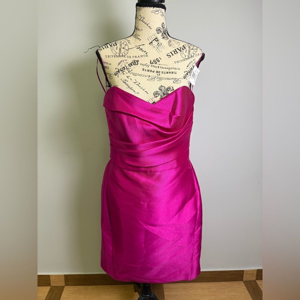 Amsale Womens Boning  Cocktail and Party Dress  NWT Size 12